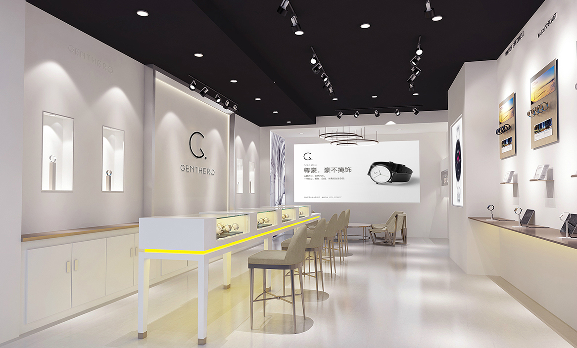 尊豪腕表品牌空間設計