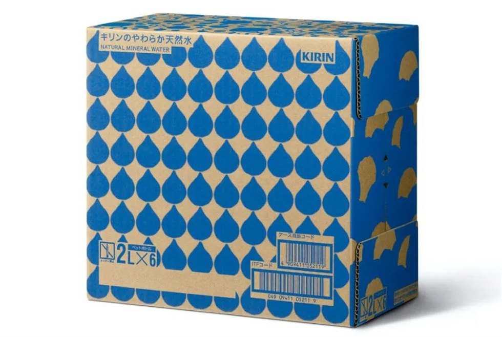 麒麟礦泉水外包裝箱設計 麒麟礦泉水外包裝箱設計